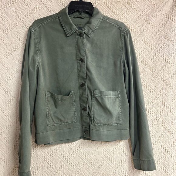GAP Olive Utility Jacket for Women - Picture 2 of 3